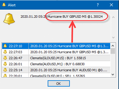 Forex Windwaker Robot notification