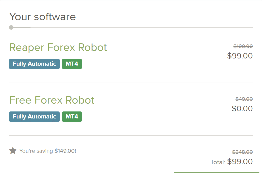 Reaper Robot pricing