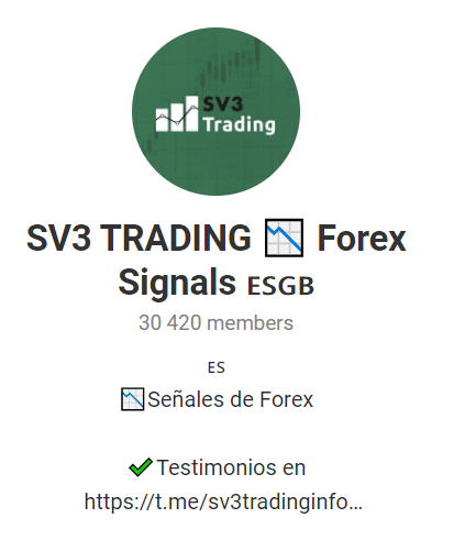 SV3 Trading Telegram channel