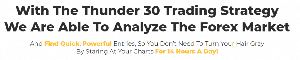 Thunder 30 Signals Features