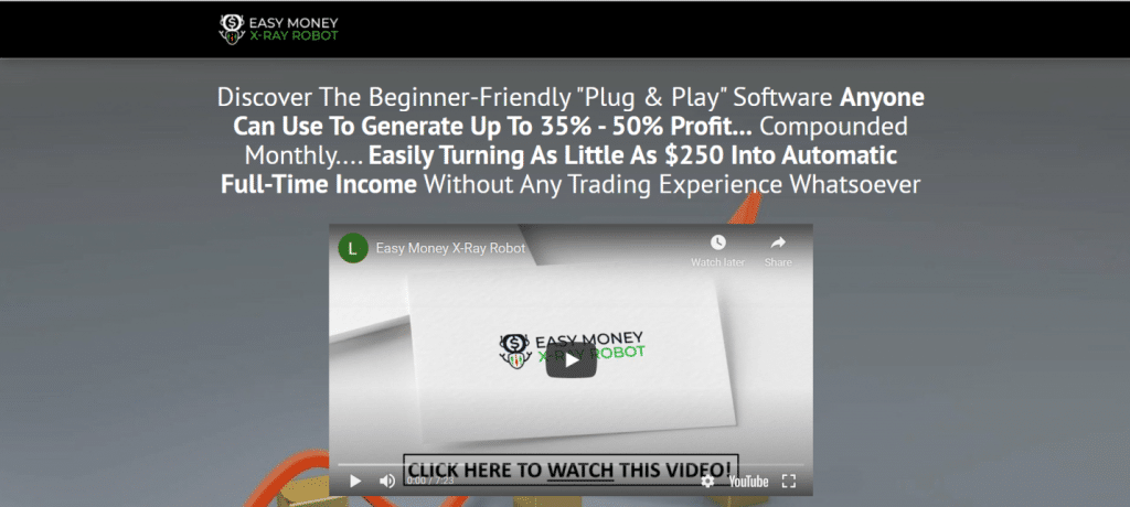 Easy Money X-Ray Robot presentation