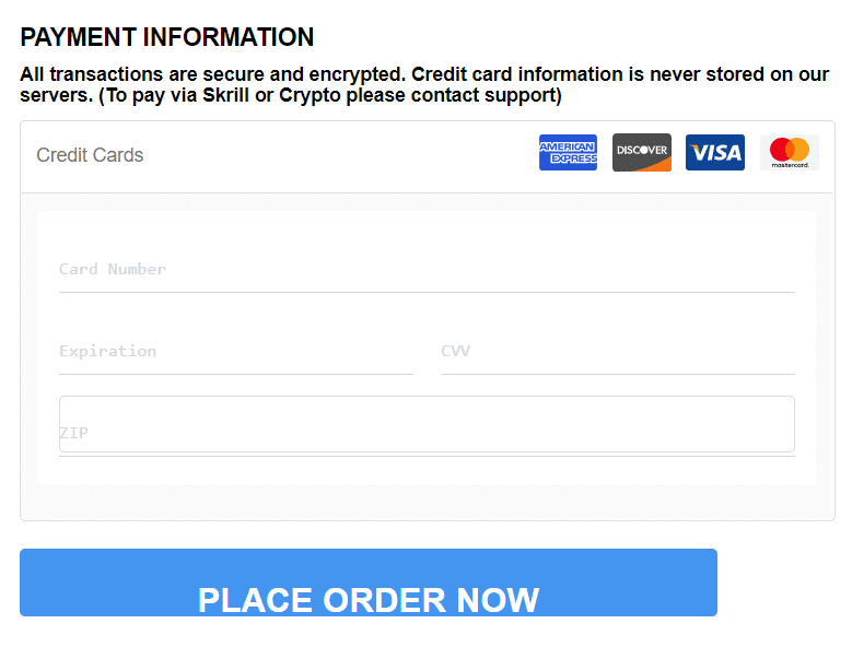 FX Scalper X payment information