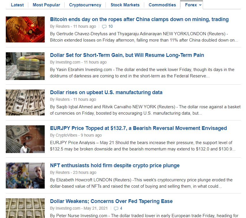 Investing.com news