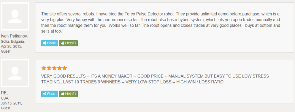 Forex Pulse Detector People Feedback