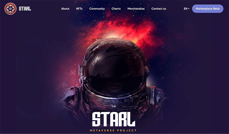 Starlink’s homepage