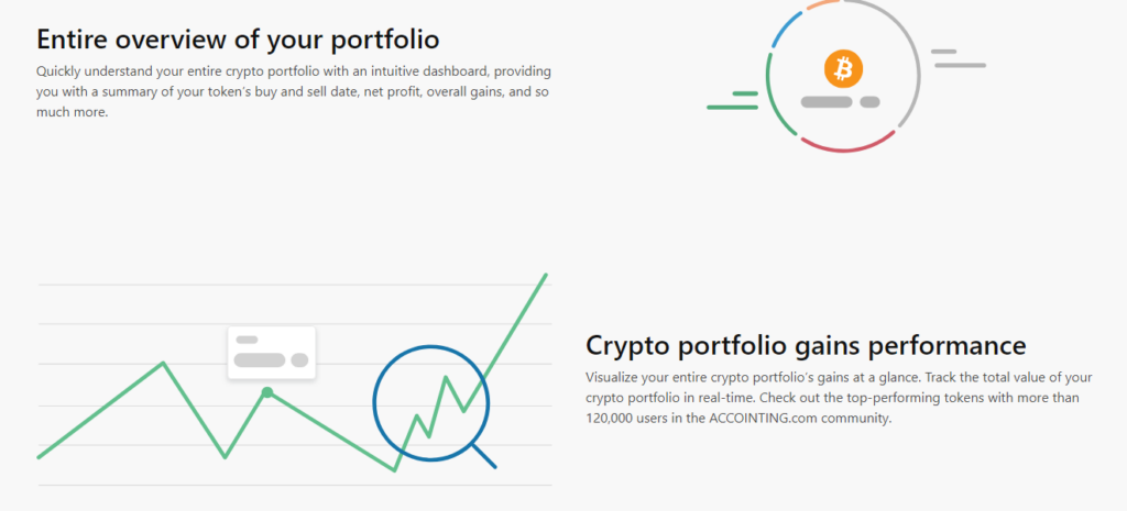 The Accounting start page