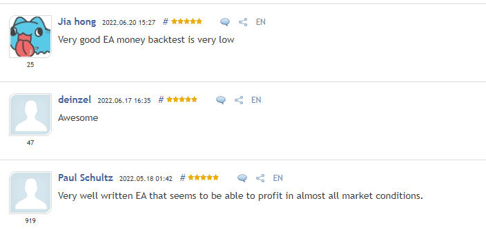 User feedback on MQL5.