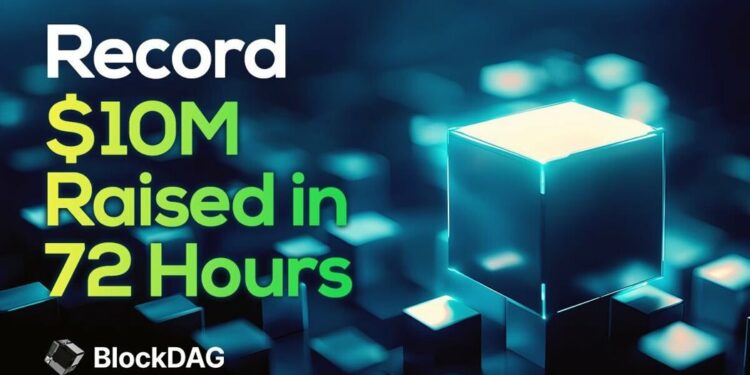 BlockDAG's $10M Presale Boost Surpasses Tron & Bitcoin Forecasts